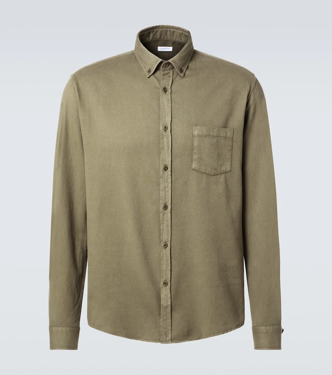 Sunspel - Cotton flannel shirt