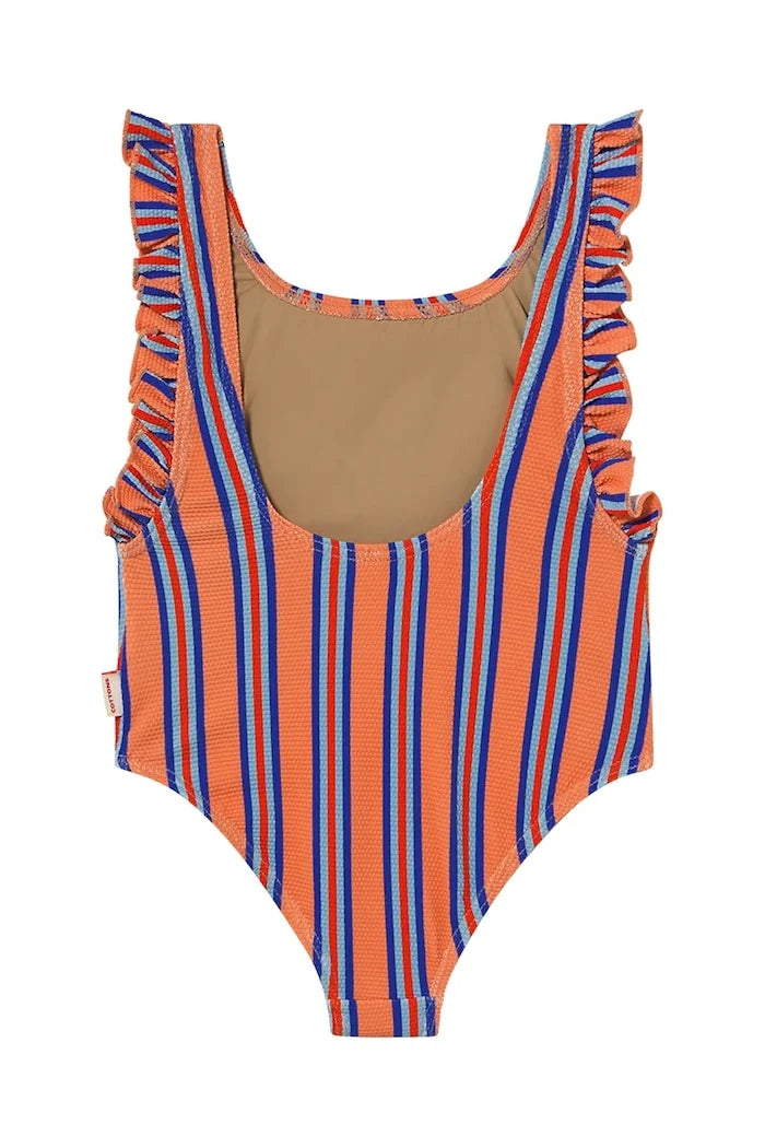 Детски цял бански Tinycottons STRIPES SWIMSUIT