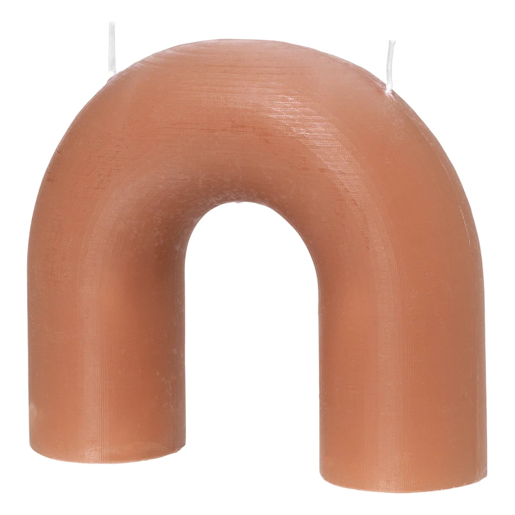 Broste Copenhagen - Bend Decorative Candle | Amber