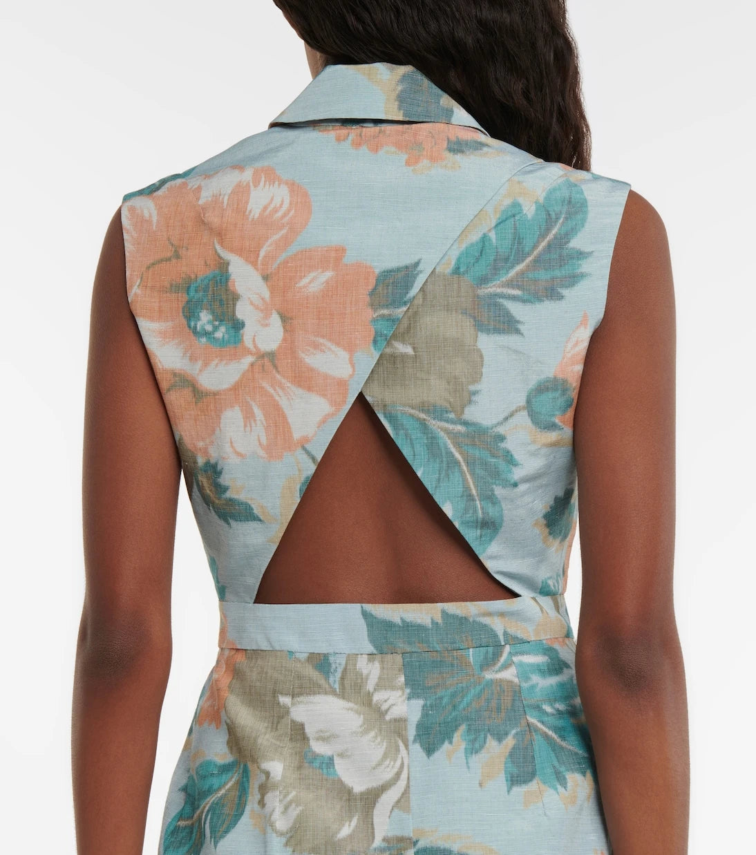 Erdem - Mona floral cutout midi dress