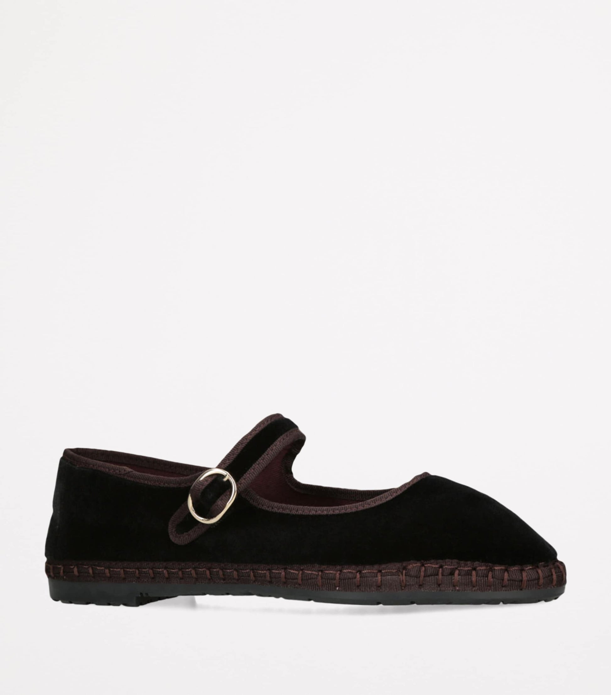 Flabelus Black Velvet Sethe Mary Janes