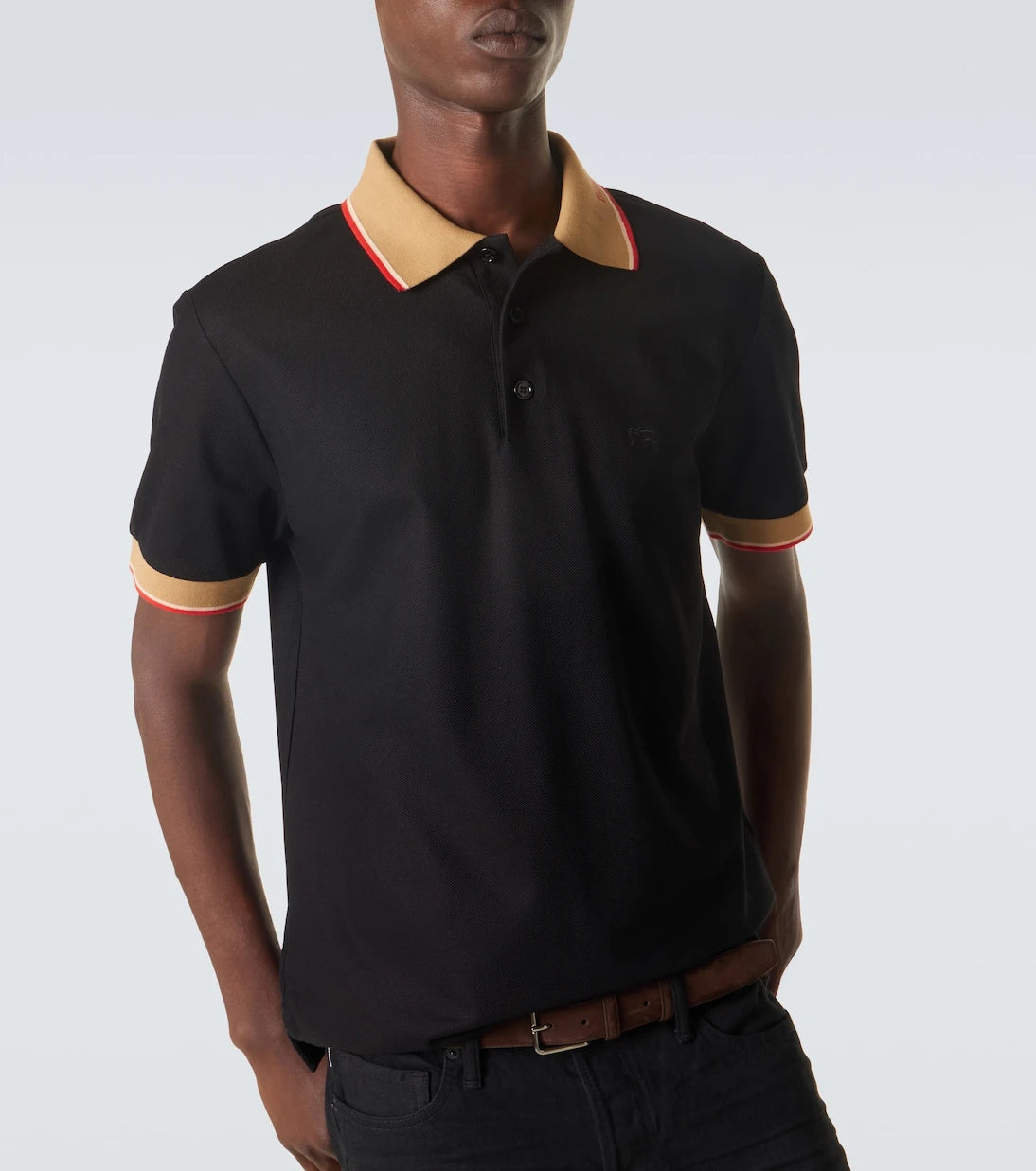 Burberry - Evan cotton polo shirt