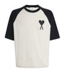 Cotton Two-Tone Ami de Coeur T-Shirt