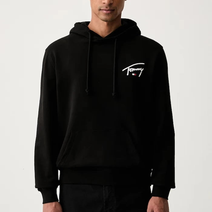 Kapüşonlu erkek pamuklu sweatshirt