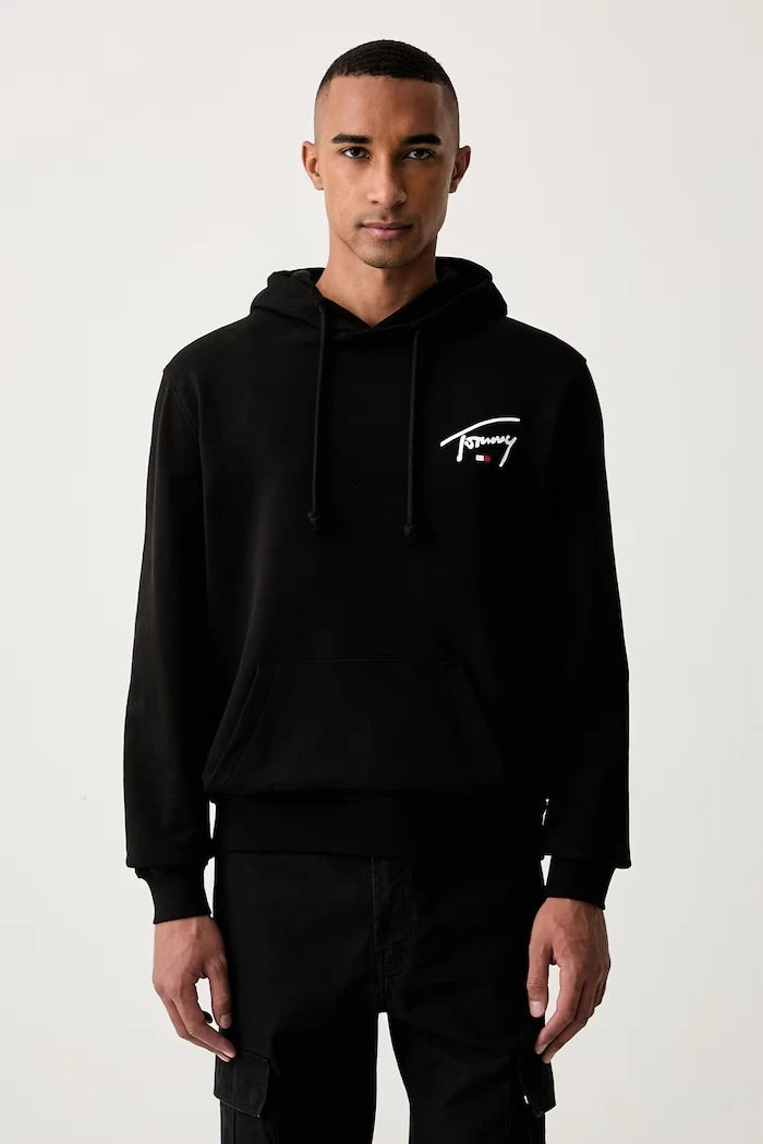 Kapüşonlu erkek pamuklu sweatshirt