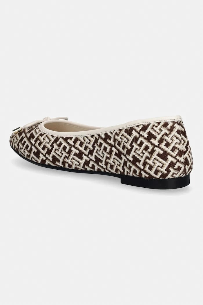 Tommy Hilfiger балеринки TH CHARM JACQUARD BALLERINA