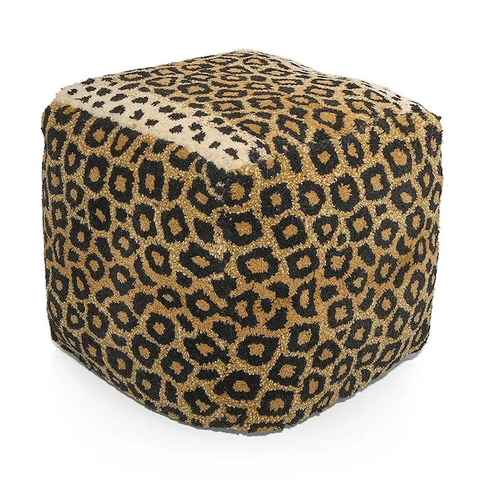 Пуф Doing Goods Leopard 50 x 50 x 50 cm