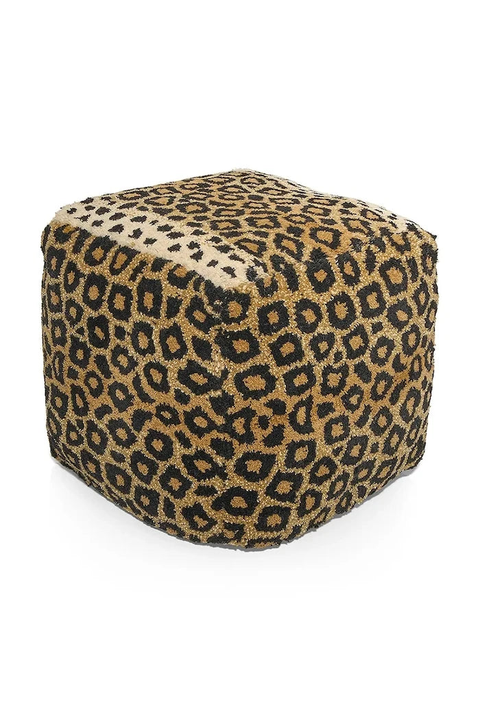 Пуф Doing Goods Leopard 50 x 50 x 50 cm