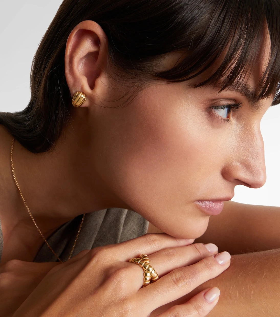 Pamela Zamore - Eos 18kt gold earrings
