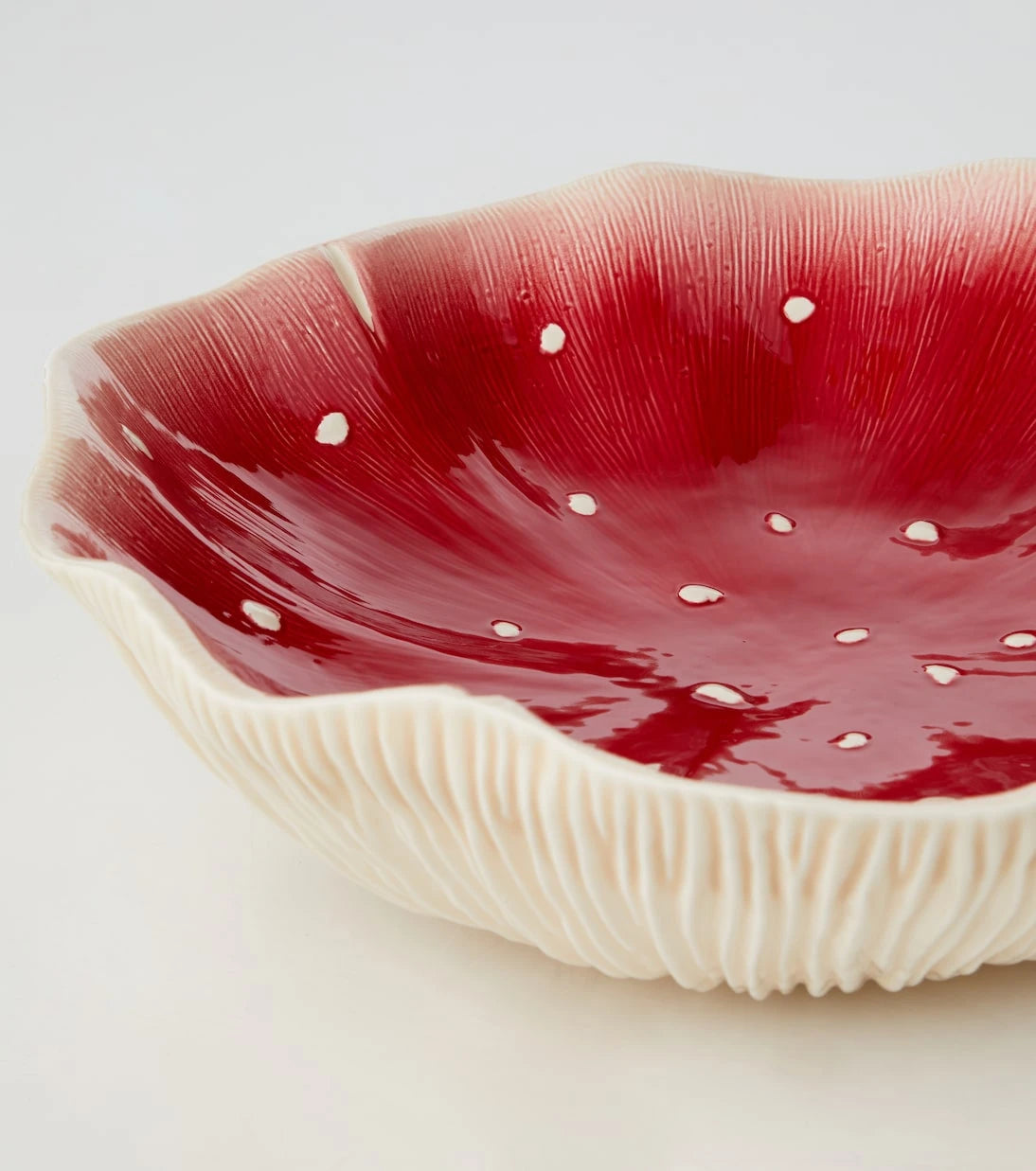 Bordallo Pinheiro - Gudrun Large fruit bowl by Claudia Schiffer
