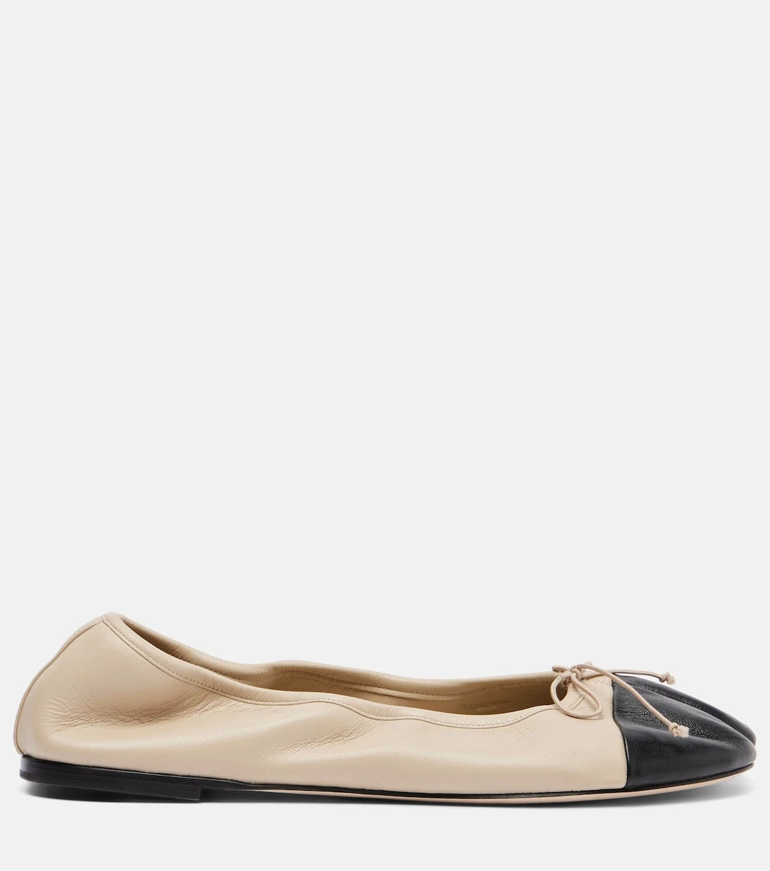 Christen - Tabi leather ballet flats