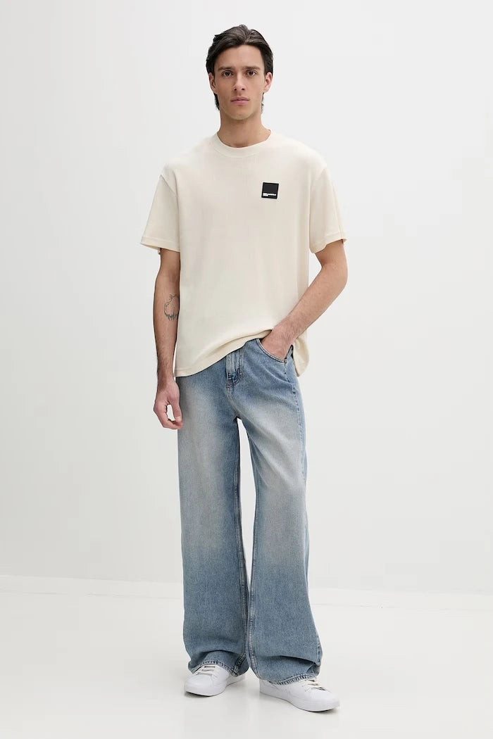 Pamuklu Tişört Karl Lagerfeld Jeans