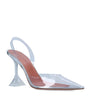 Amina Muaddi Multi Holli Glass Slingback Pumps 95