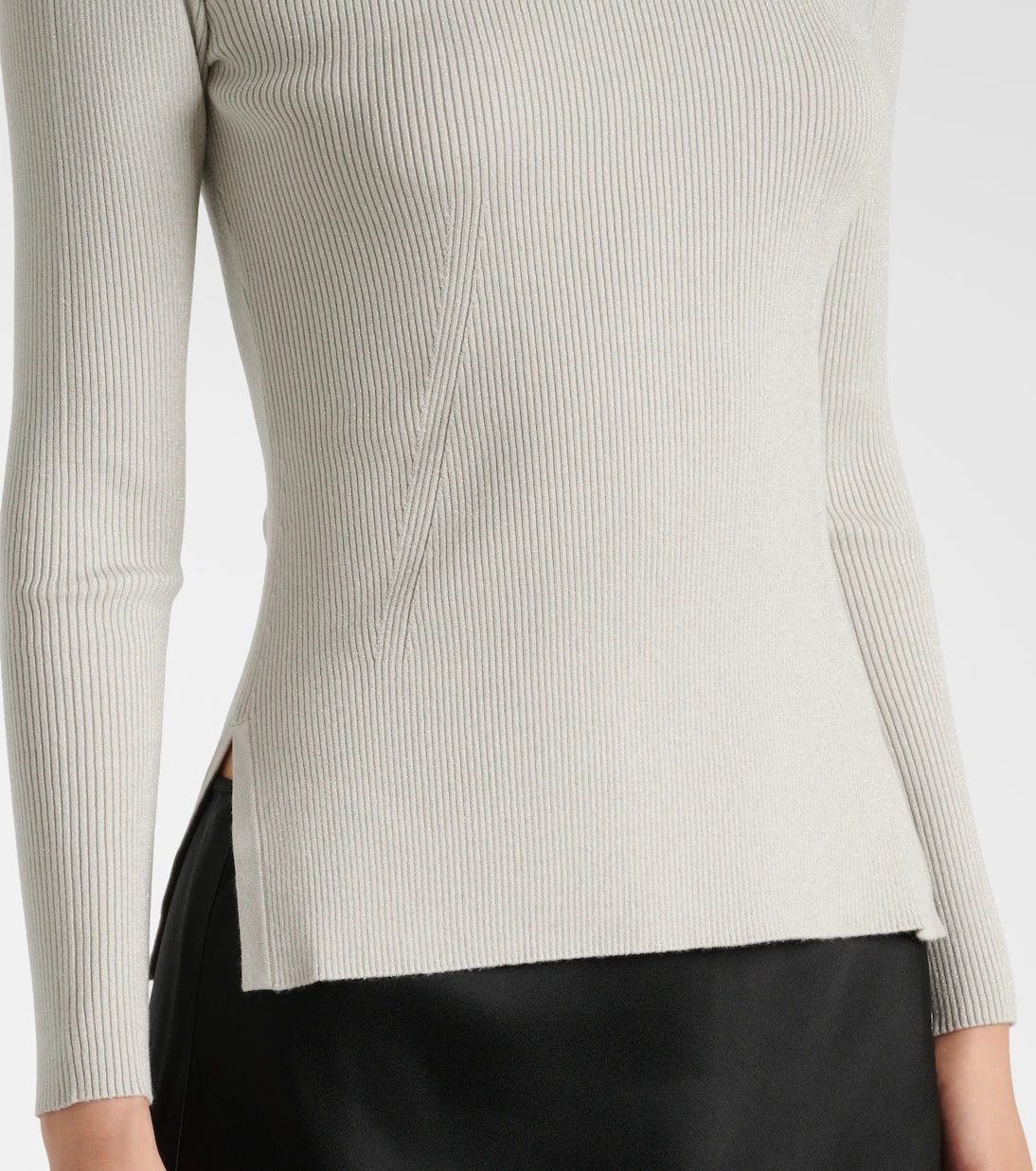 Max Mara - Leisure Ondina lamé top