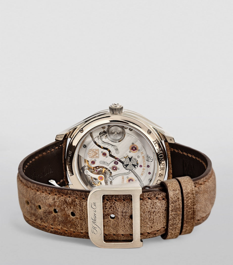 White Gold Endeavour Watch 42mm