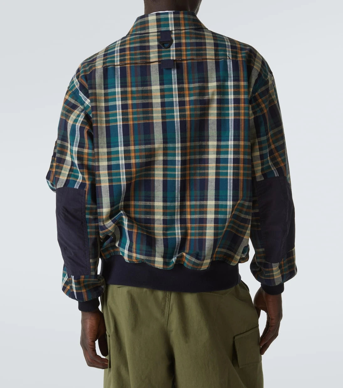 Comme des Garçons Homme - Checked cotton and linen blouson