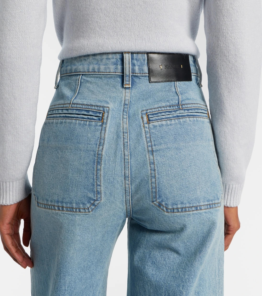 Khaite - Delmonico cotton straight pants
