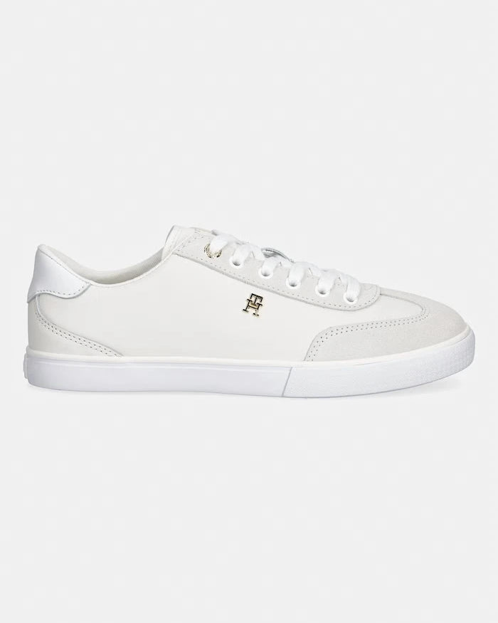 Tommy Hilfiger TH CHIC LOW VULC kadın düşük deri spor ayakkabı
