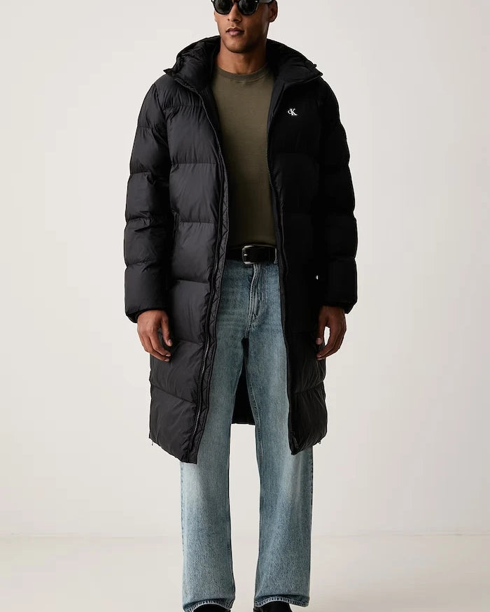 Calvin Klein Jeans Uzun Erkek Mont
