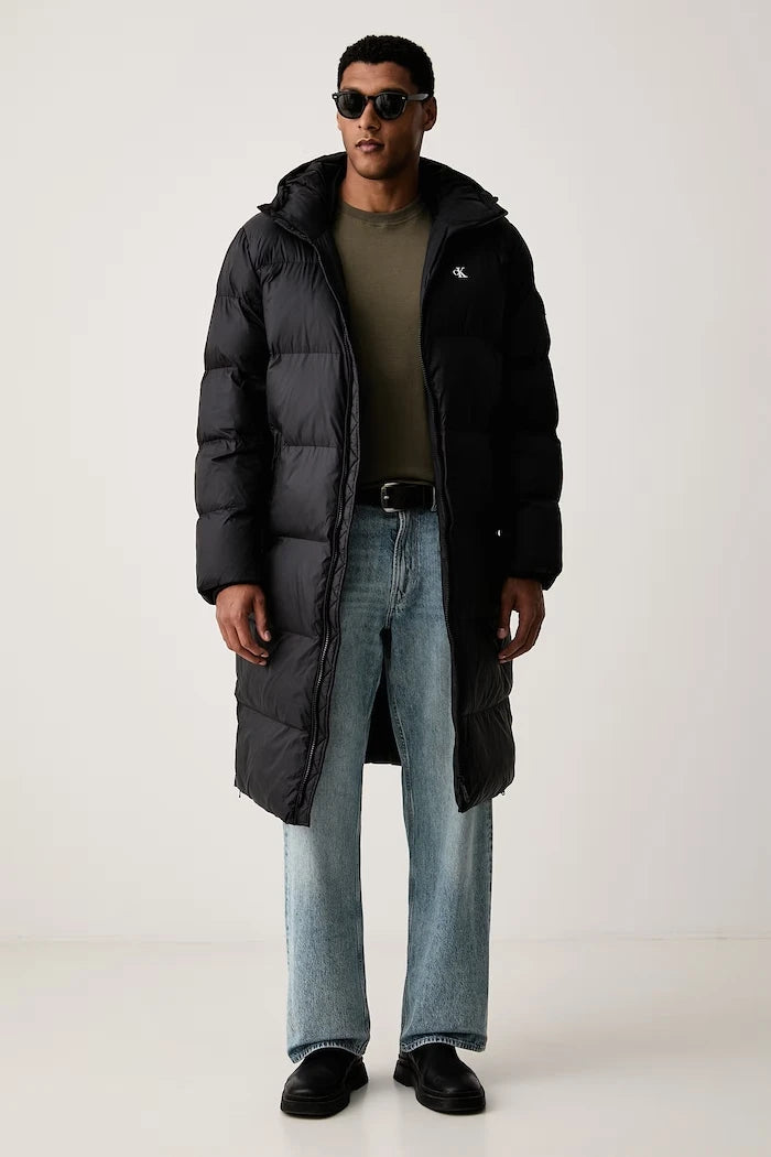 Calvin Klein Jeans Uzun Erkek Mont