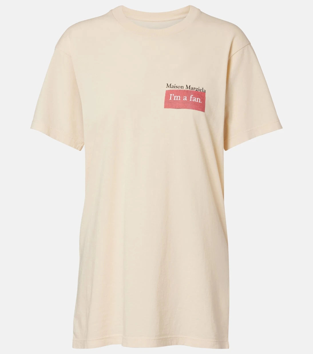 Maison Margiela - Printed cotton jersey T-shirt