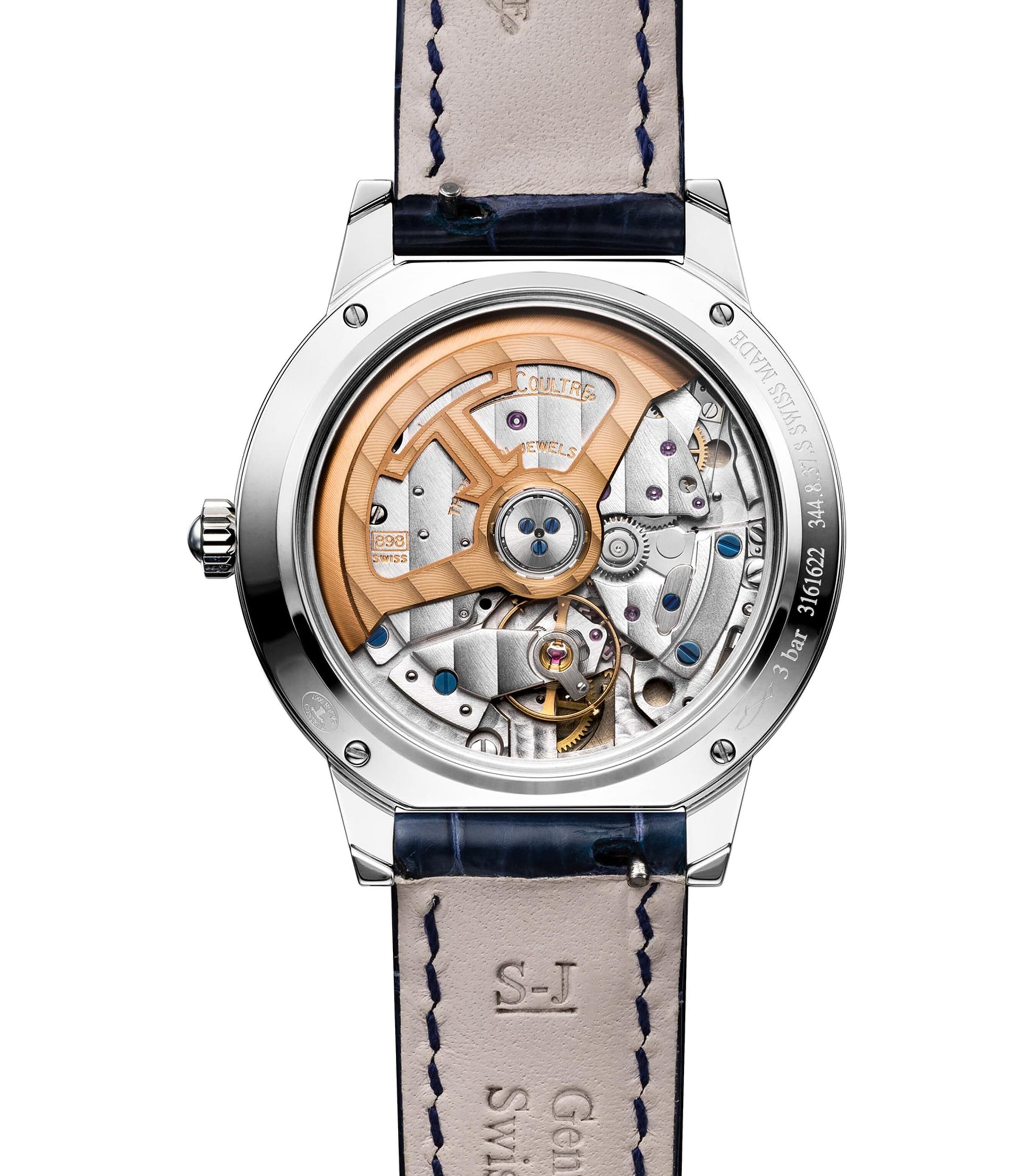 Jaeger-LeCoultre Medium Stainless Steel and Diamond Rendez-Vous Night & Day Watch 34mm