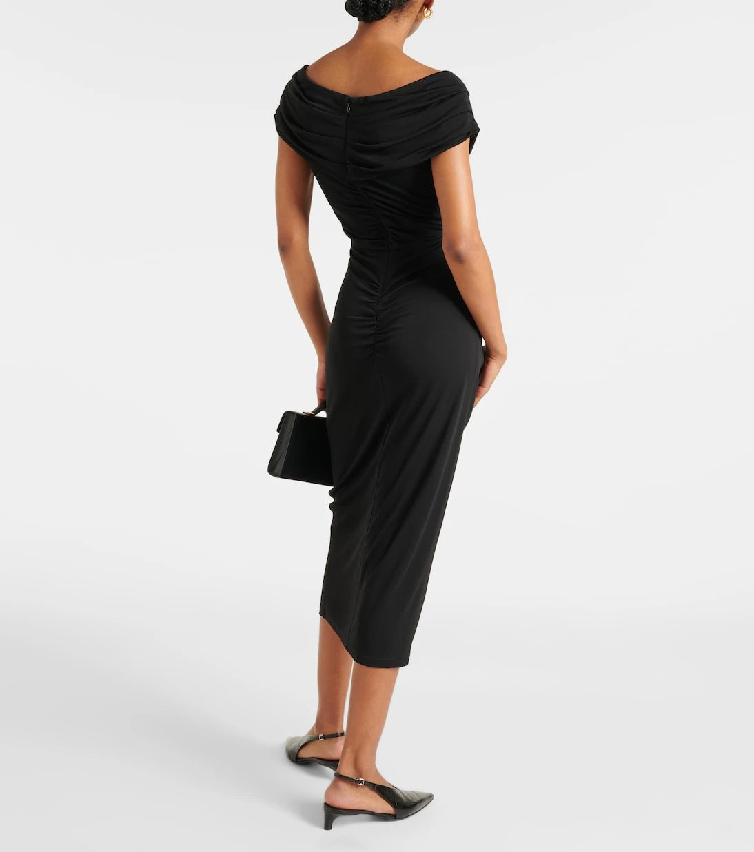 Diane von Furstenberg - Stephen ruched jersey midi dress