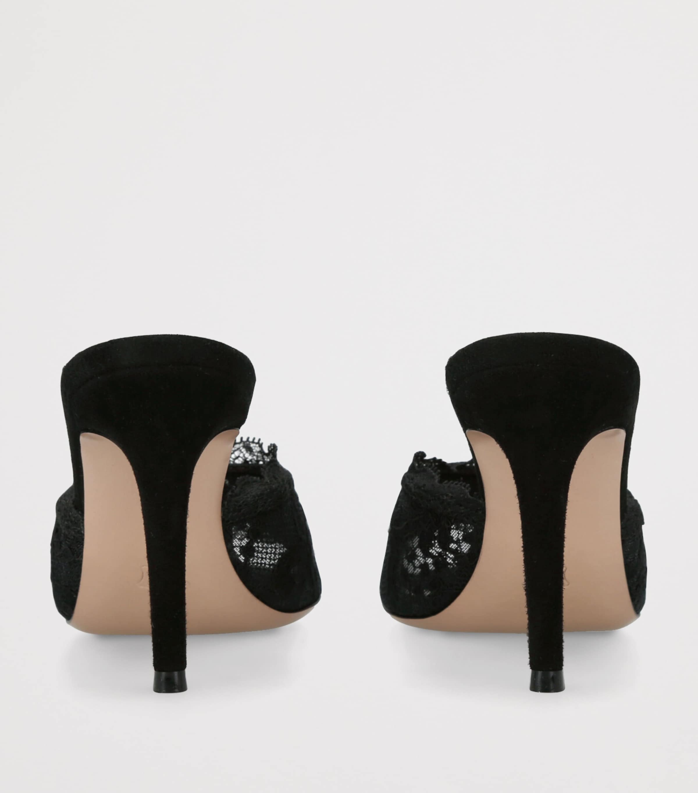 Lace Claudia Mules 85