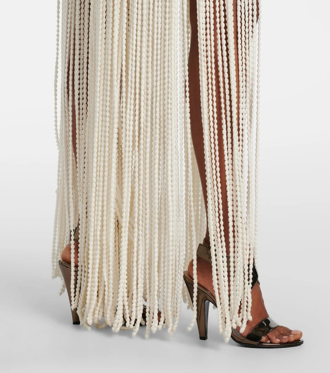 Alaïa - Trompe l’œil wide-leg pants