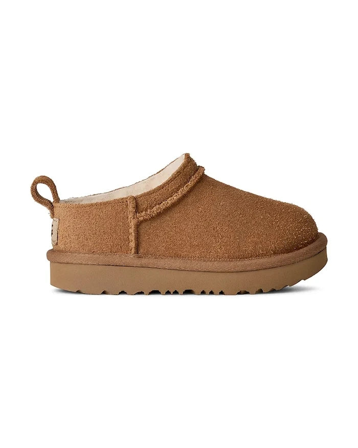 UGG çocuklar için süet kışlık botlar CLASSIC MICRO