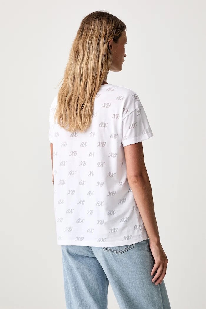 Armani Exchange pamuklu kadın tişört