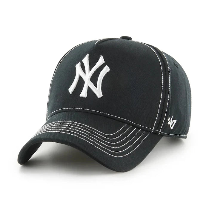 Памучна шапка с козирка 47 brand MLB New York Yankees