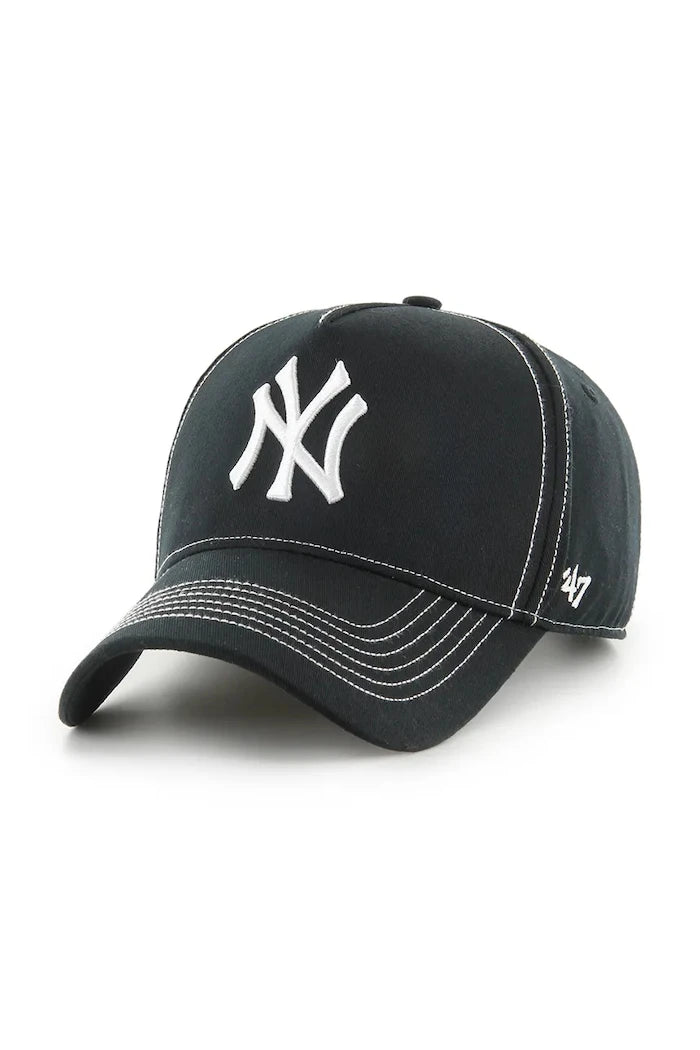 Памучна шапка с козирка 47 brand MLB New York Yankees