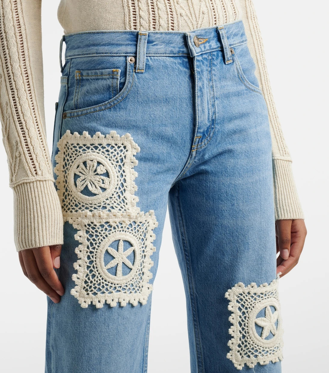 Alanui - Island’s Diary straight jeans