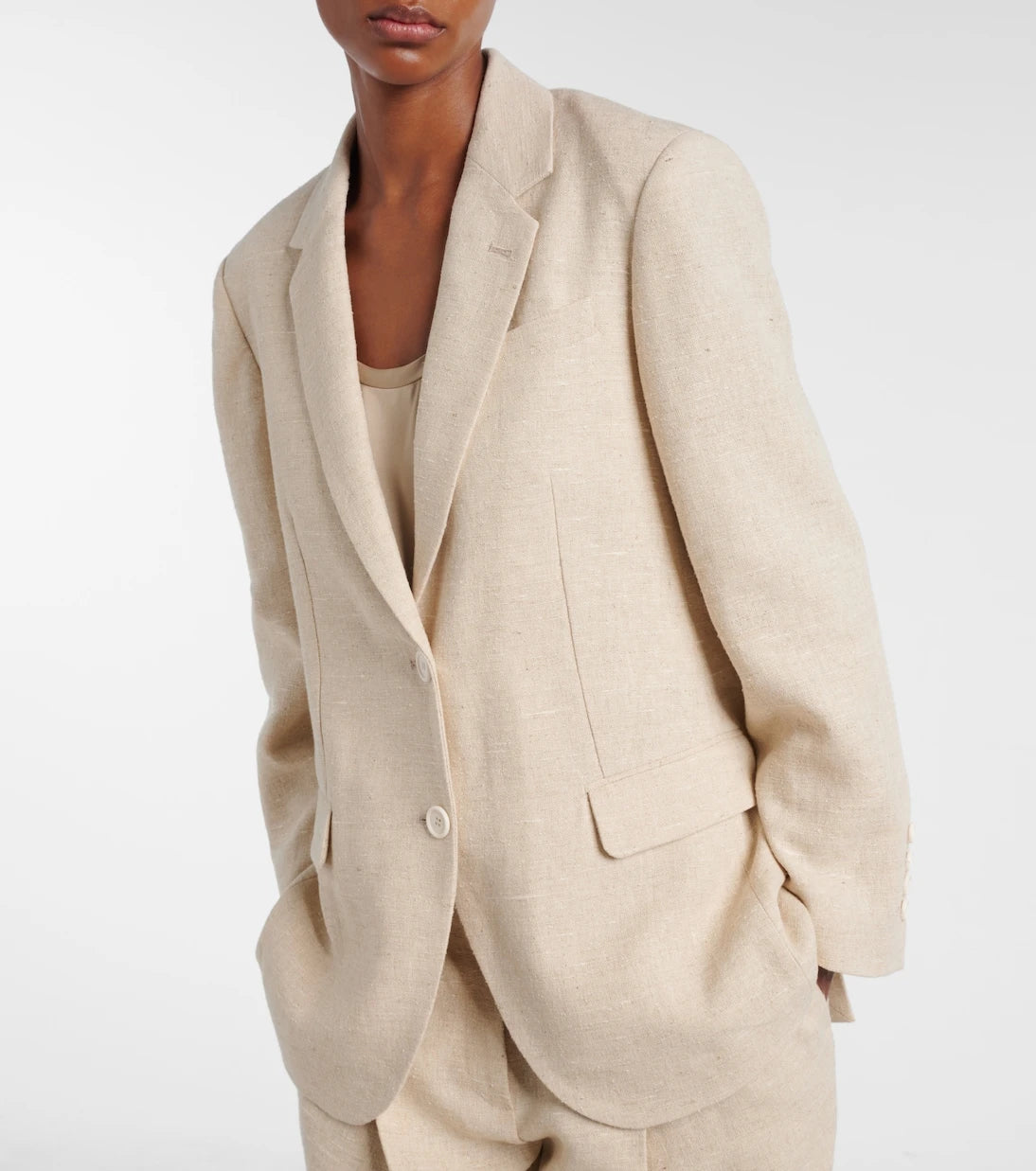 Brunello Cucinelli - Linen-blend blazer