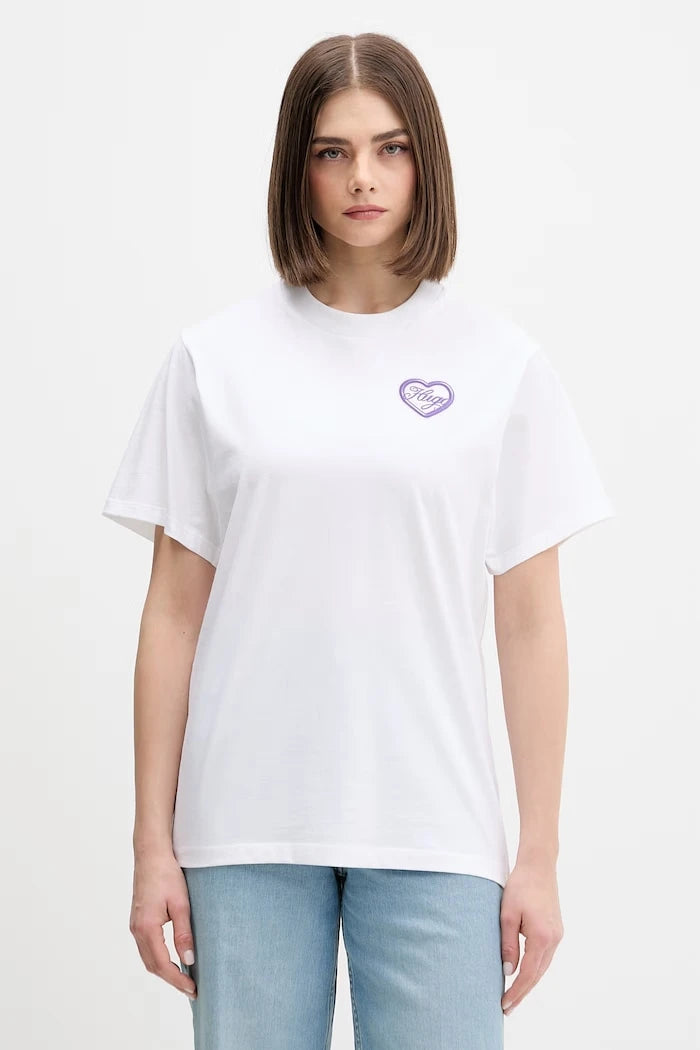 HUGO Blue тениска дамска от памук Vintage Tee_B_8