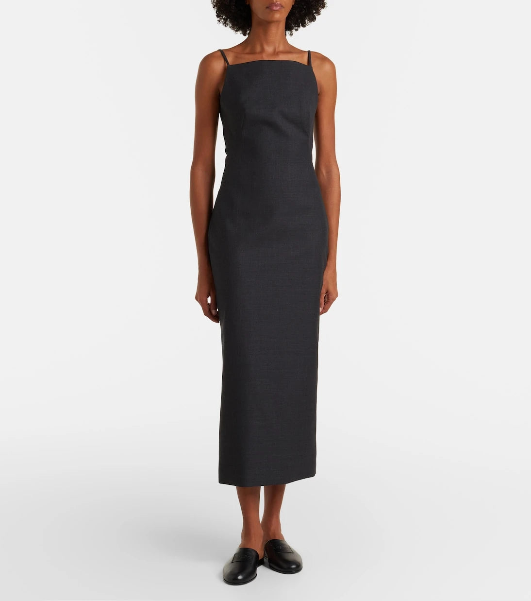 Givenchy - Label leather mules