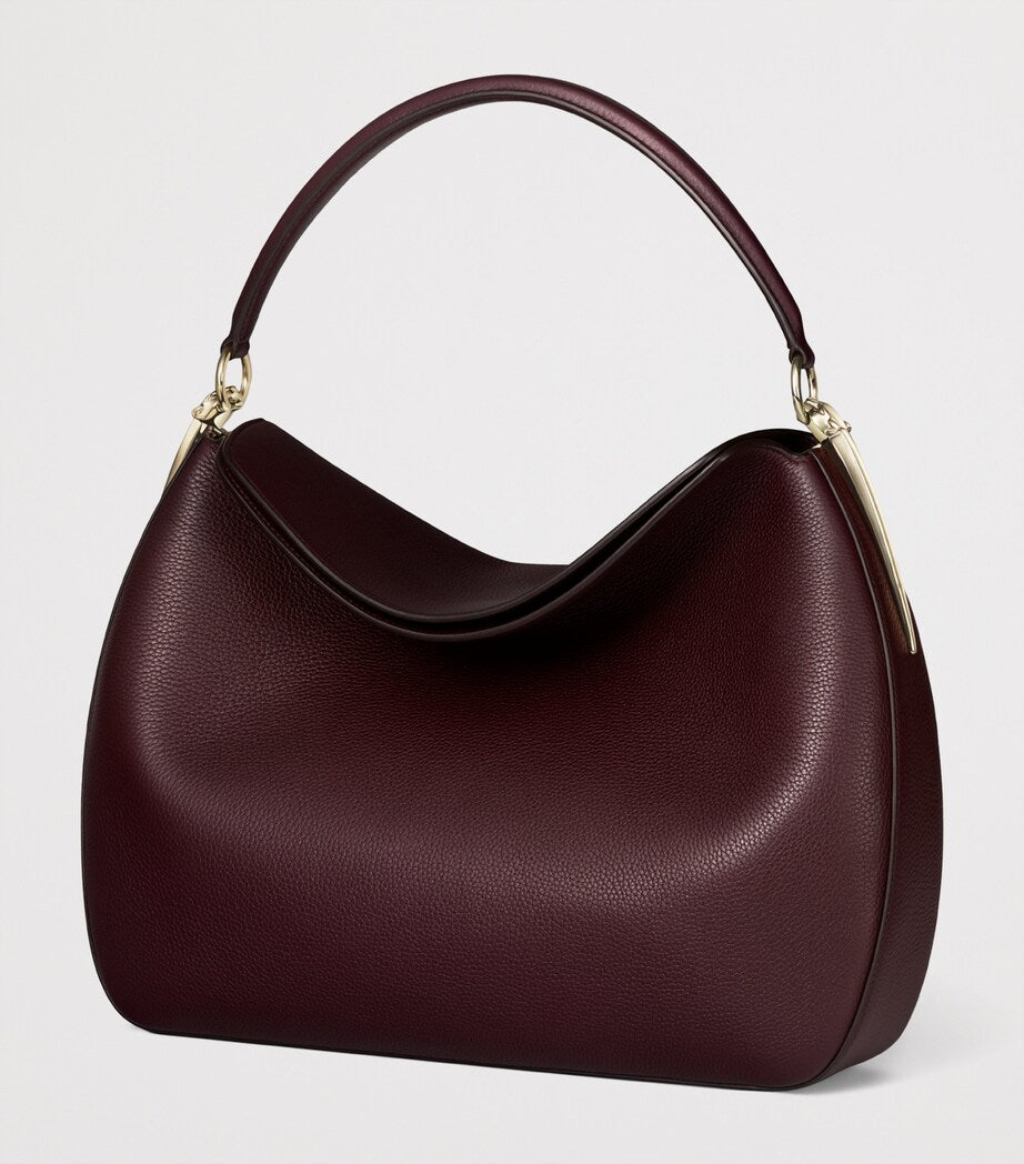 Cartier Small Leather Panthère Hobo Shoulder Bag