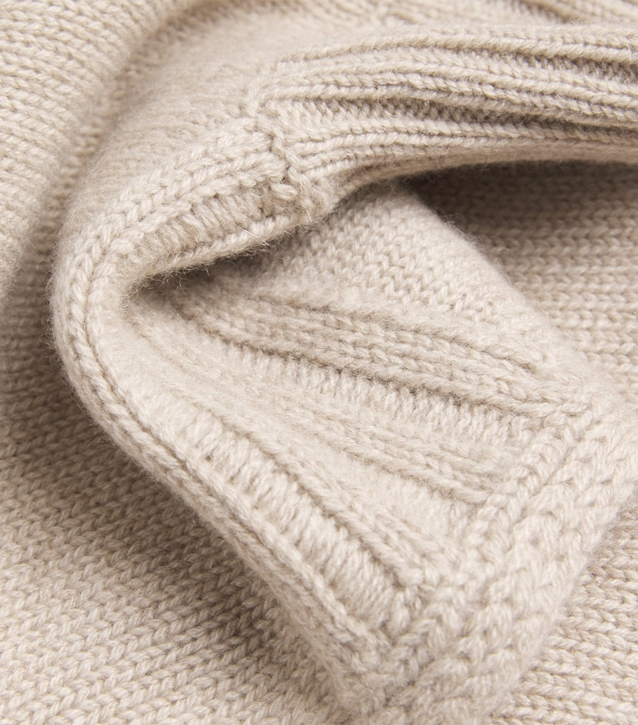 Cashmere Sleeveless Sweater DARK MEDIUM DYED