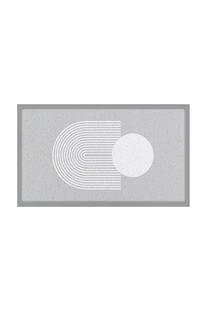 Изтривалка Artsy Doormats Grey Abstract Sphere 70 x 40 cm