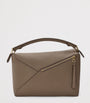 LOEWE Brown Medium Leather Puzzle Edge Top-Handle Bag