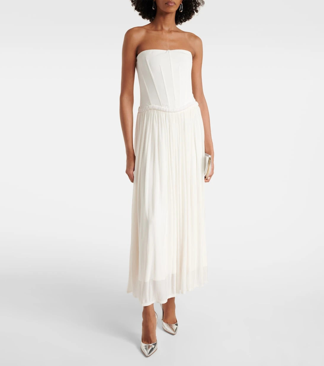 Simkhai - Adalys gathered corset dress