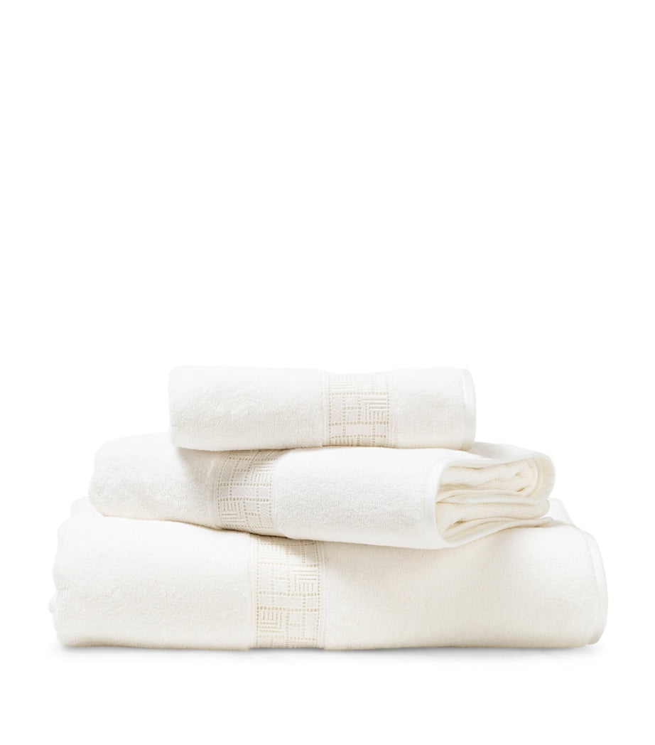 Frette Maze Lace Bath Towel