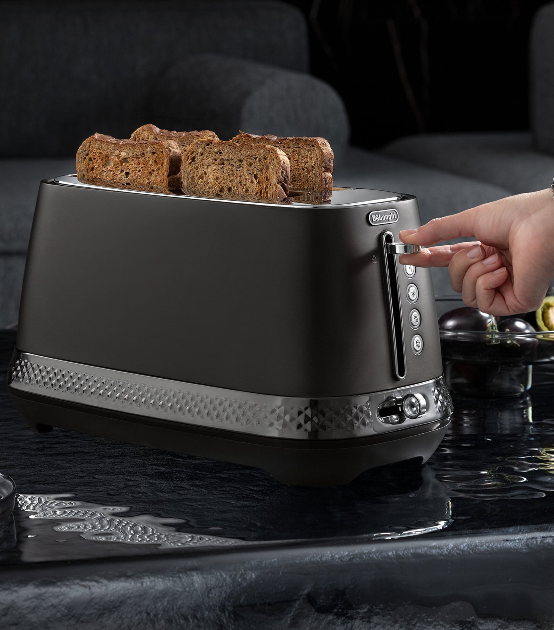Stainless Steel Diadema Toaster