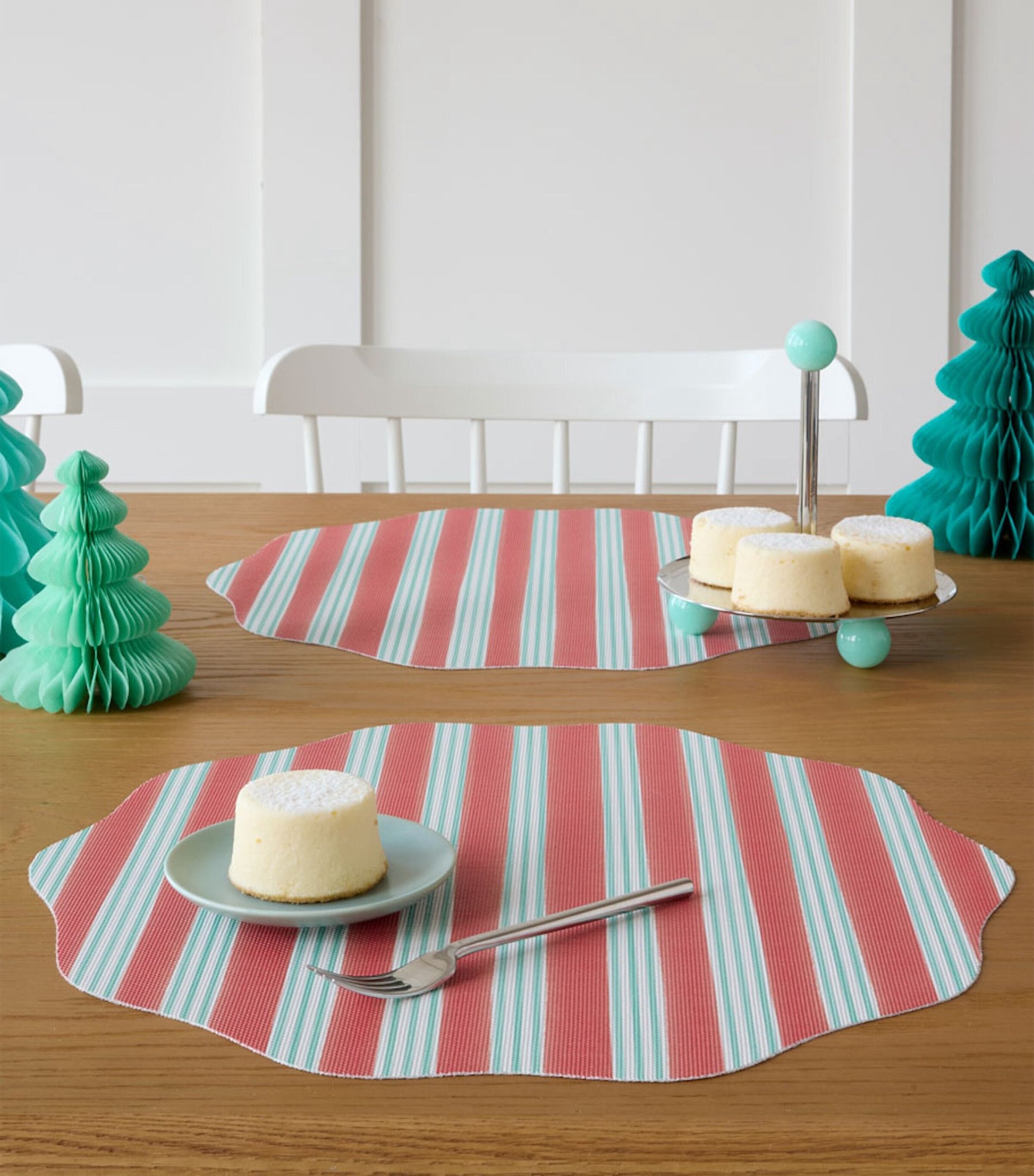 Chilewich x Meri Meri Festive Stripes Placemat (38cm)