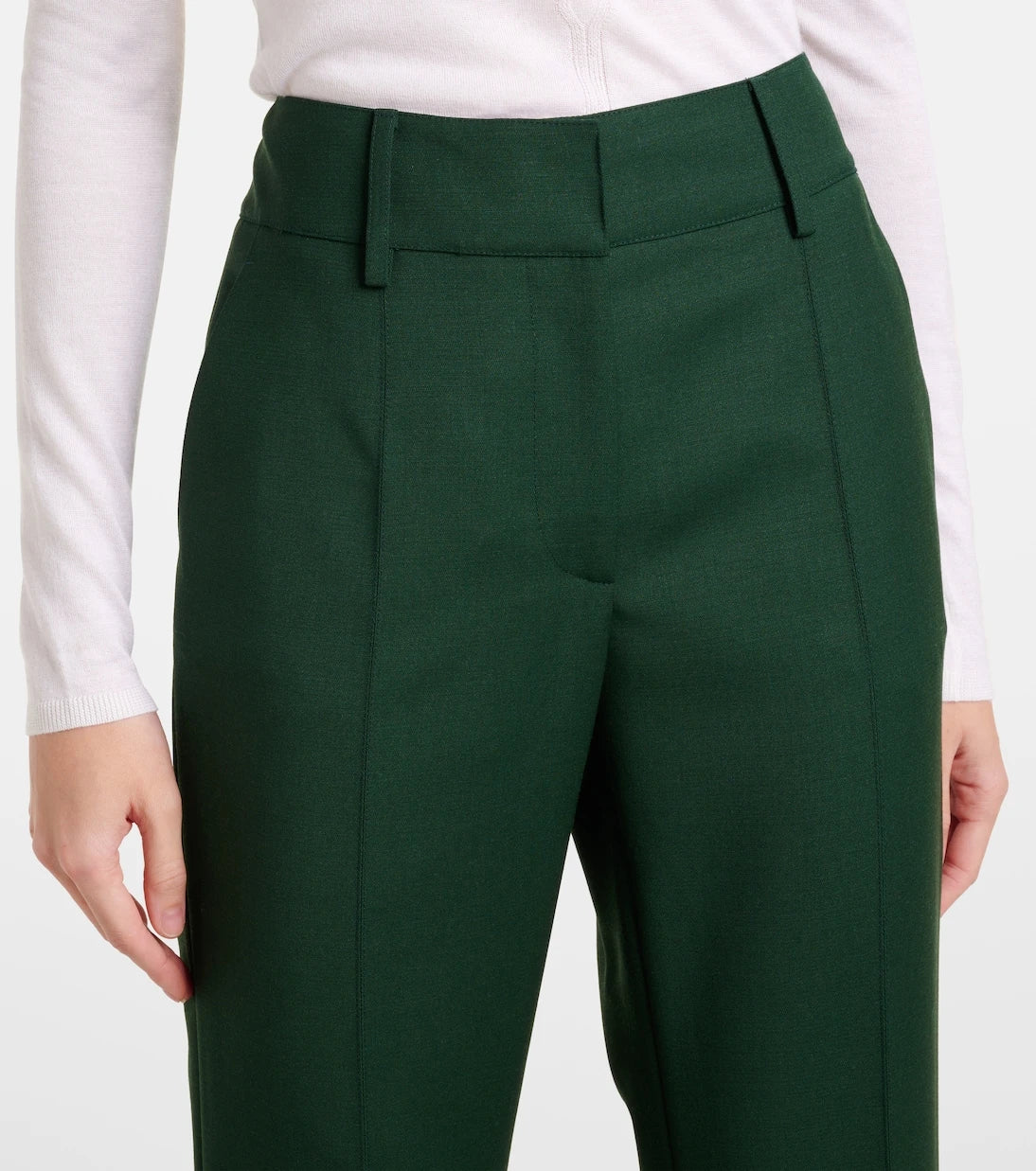 Gabriela Hearst - Rhein wool flared pants