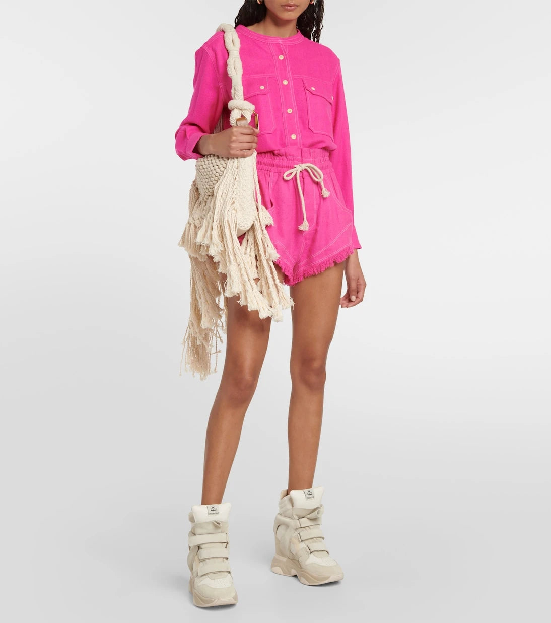 Marant Etoile - Tecoyo ipek bluz