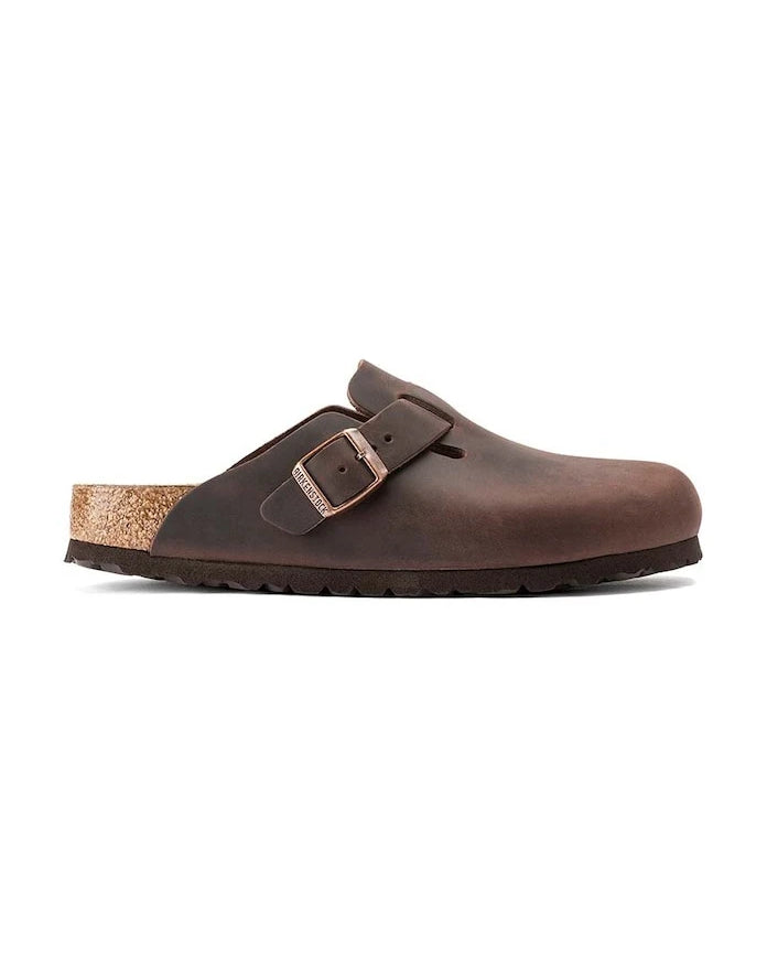 Birkenstock Boston Deri Terlik