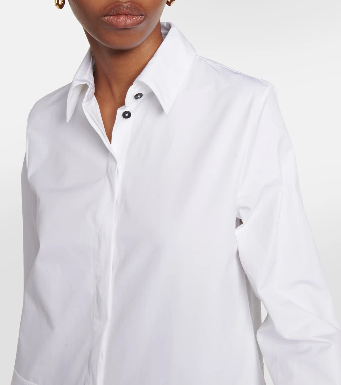 Jil Sander - Cotton poplin shirt dress