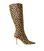 Neutral x Conner Ives Gloria 85 Pony Hair Cheetah Knee-High Boots